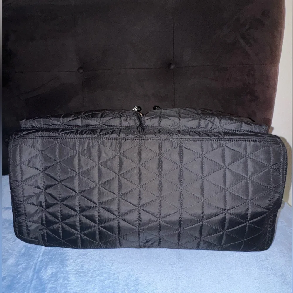 Kate Spade Carmella Quilted Weekend/Travel Bag Black - Picture 5 of 8